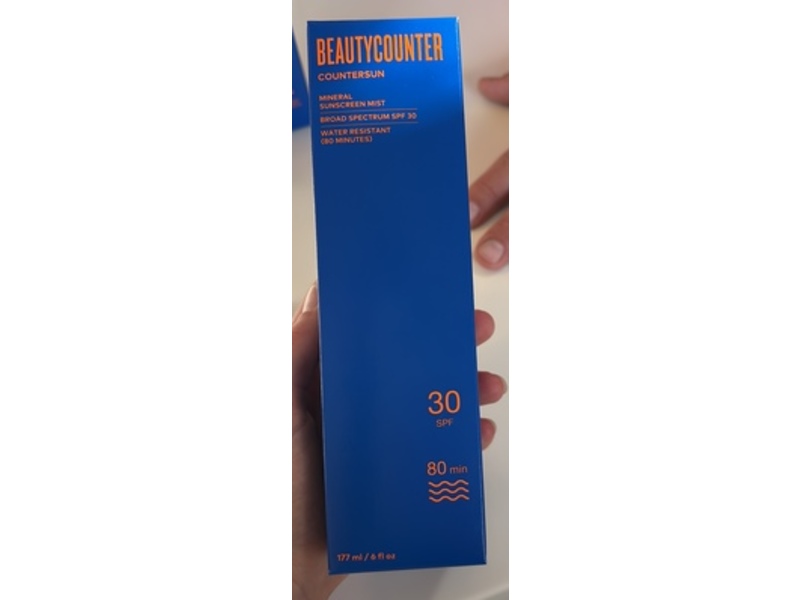 Beautycounter Countersun Mineral Sunscreen Mist, SPF 30, 6 fl oz/177 mL