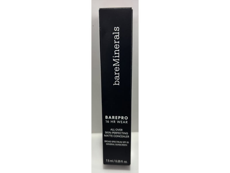 BareMinerals Barepro All Over Skin-Perfecting Matte Concealer, Medium 300 Warm, 0.25 fl oz/7.5 mL