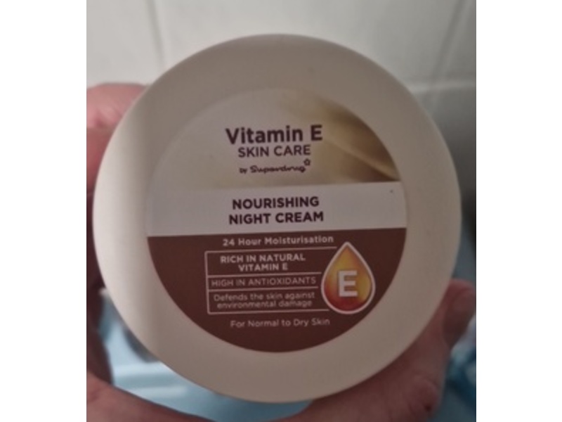 Superdrug Nourishing Night Cream, Vitamin E, 100 mL