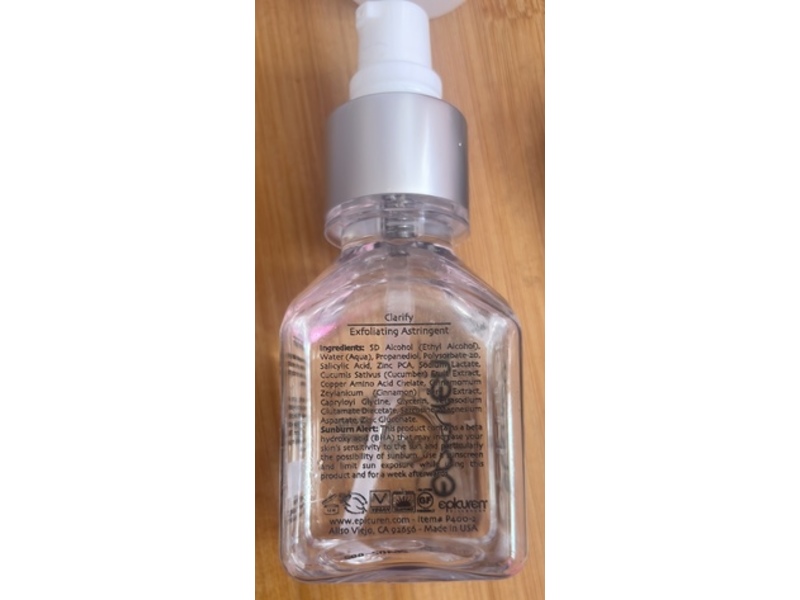 Epicuren Discovery Clarify Exfoliating Astringent, 2 fl oz/60 mL