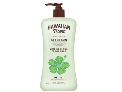 Hawaiian Tropic Moisturizer After Sun, Lime Coolada, 16 fl oz/473 mL, Pack Of 2