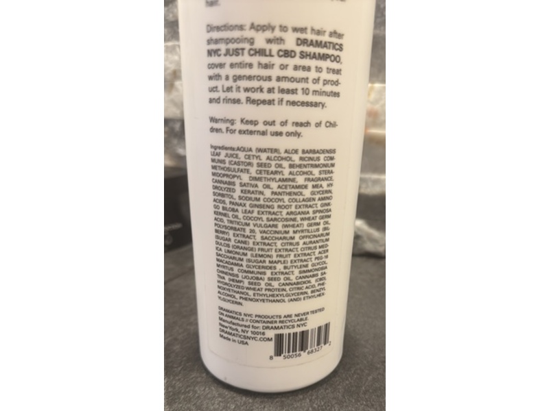 Dramatics Nyc Just Chill CBD Conditioner, 32 fl oz/946 mL
