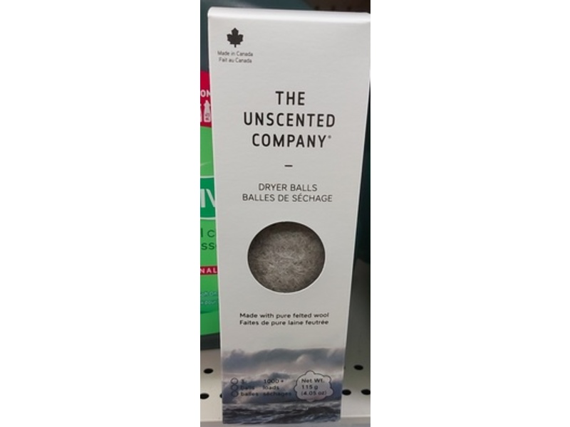 The Unscented Company Dryer Balls, 4.05 oz/115 g