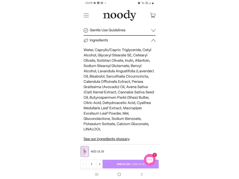 Noody Nobody Lotion Potion, 5 fl oz/150 mL