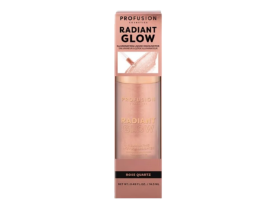 Profusion Cosmetics Radiant Glow Illuminating Liquid Highlighter, Rose Quartz, 0.49 fl oz/14.5 mL