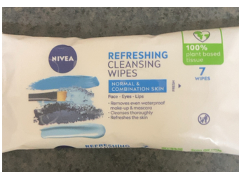 Nivea Refreshing Cleansing Wipes, 7 Count