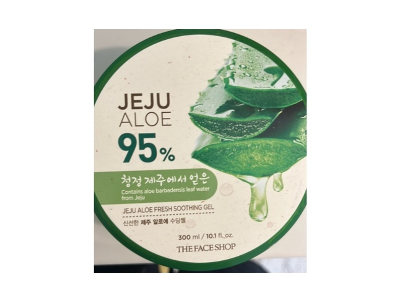 The Face Shop Fresh Soothing Gel, Jeju Aloe, 10.1 fl oz/300 mL