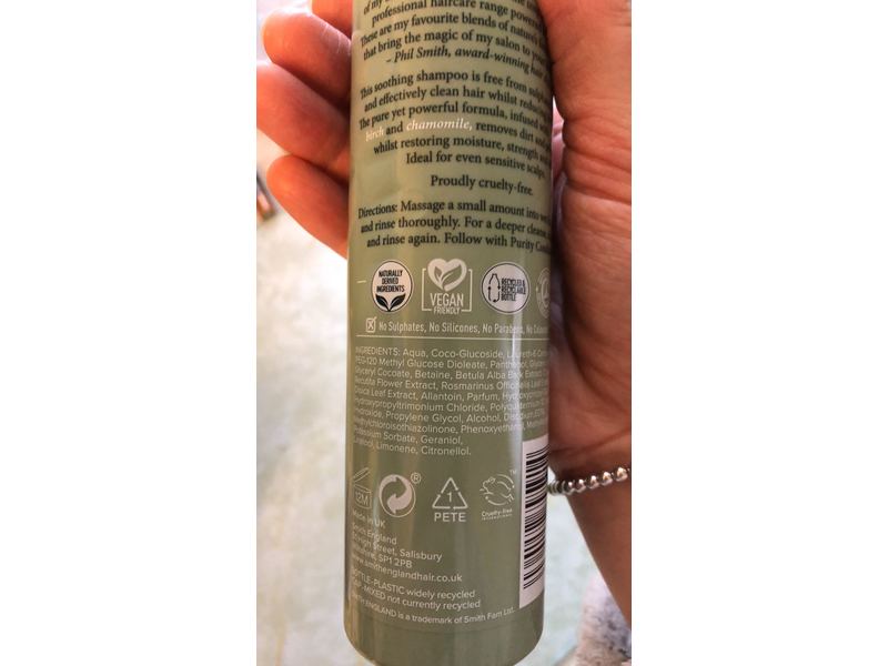 Smith England Purity Ultra Gentle Shampoo 8.5oz