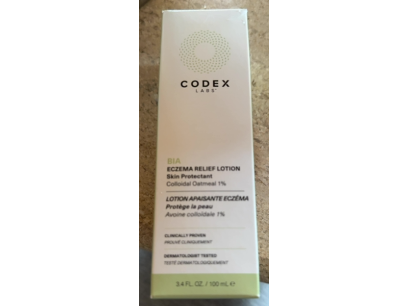 Codex Labs Eczema Relief Lotion, 3.4 fl oz/100 mL