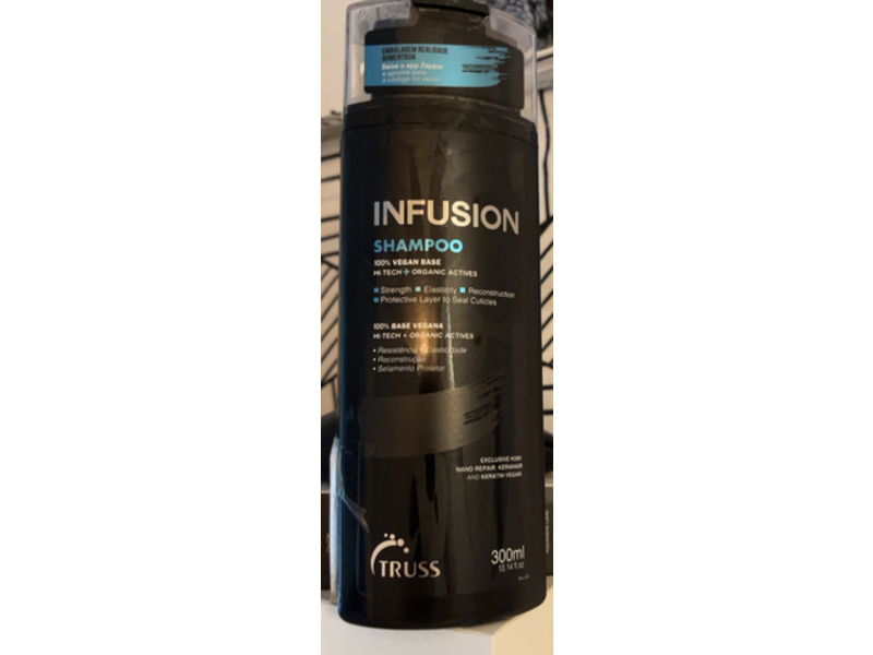 Truss Infusion Shampoo, Hi Tech + Organic Actives, 10.14 fl oz/300 mL
