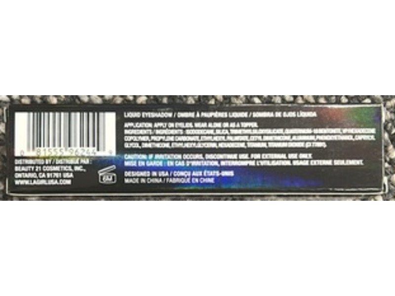 L.A. Girl Shade Shifter Duo Chrome Eye Color, Tinsel, 0.05 fl oz/1.5 mL