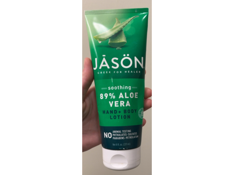 Jason Soothing Hand + Body Lotion, Aloe Vera, 8 fl oz/237 mL