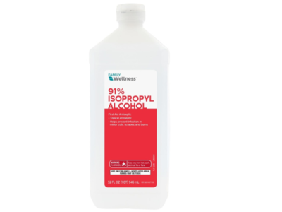 Family Wellness Isopropyl Alcohol First Aid Antiseptic, 32 fl oz/946 mL