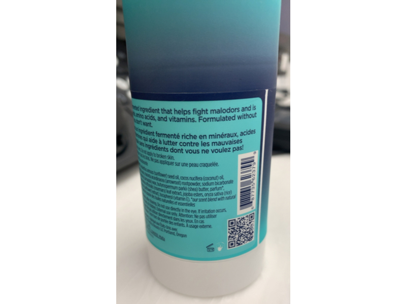 Pacifica Clean Deodorant, Coconut, 2.3 oz/65 g