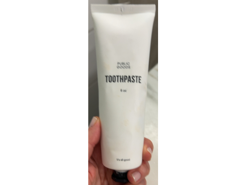 Public Goods Toothpaste, 6 oz