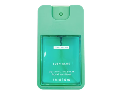 Scent Theory Moisturizing Spray Hand Sanitizer, Lush Aloe, 1 fl oz/30 mL