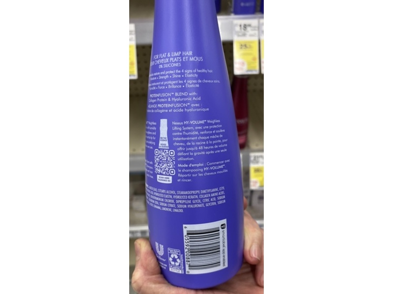 Nexxus Hy-Volume Revitalisant Conditioner, 13.5 fl oz/400 mL