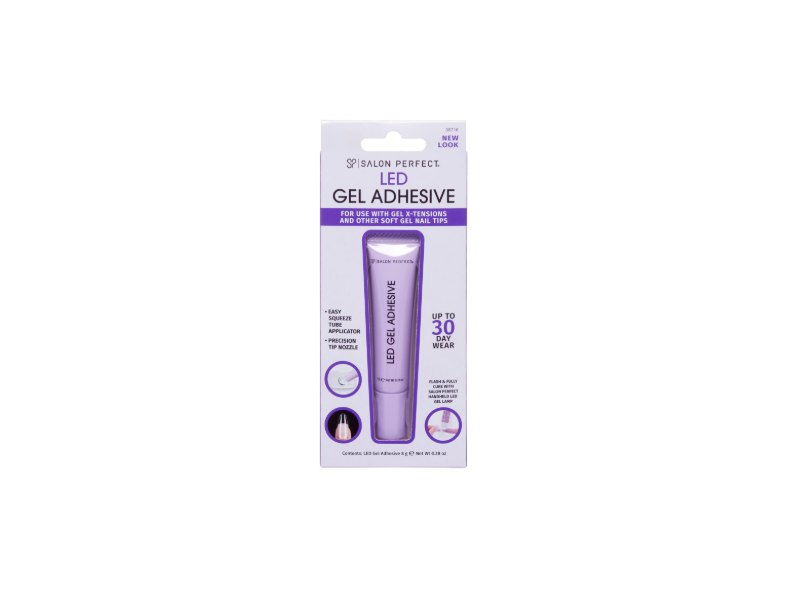 Salon Perfect Led Gel Adhesive, 0.28 oz/8 g