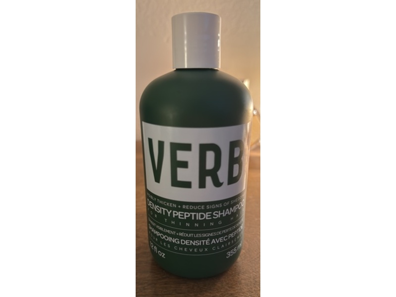 Verb Density Peptide Shampoo, 12 fl oz/355 mL