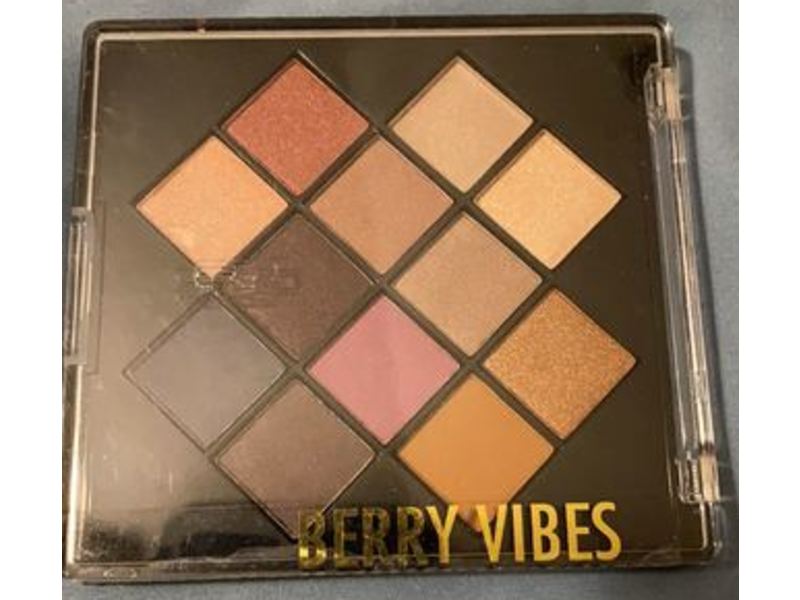 Black Radiance Eye Appeal Shadow Palette, Berry Vibes, 0.26 oz/7.5 g