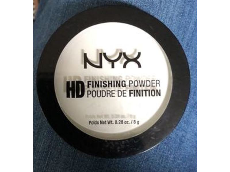 NYX Professional Makeup HD Finishing Powder, Translucent, 0.28 oz/8 g.