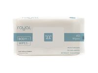 Royal Body Wipes, Alov Vera & Vitamin E, 40 Count - Image 2