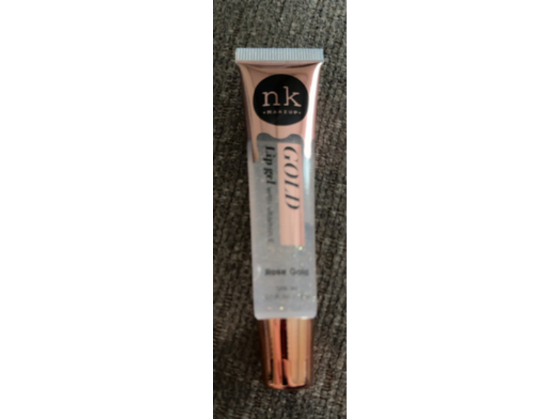 nicka k Gold Lip Gel, Rose Gold, 0.5 fl oz/15 mL