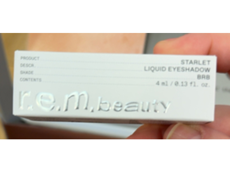 R.E.M. Beauty Starlet Liquid Eyeshadow, Brb, 0.13 fl oz/4 mL
