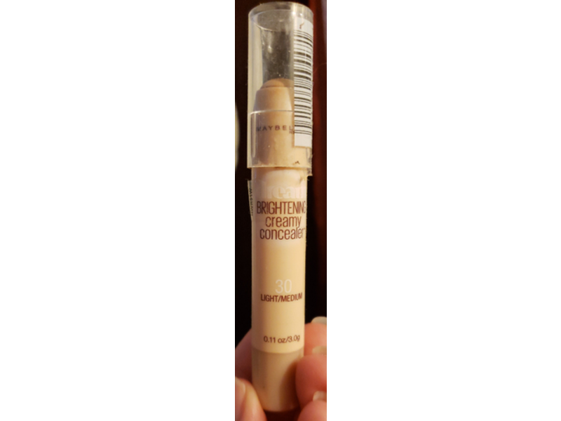 Maybelline New York Dream Brightening Creamy, 30 Light/Medium, 0.11 oz/3 g