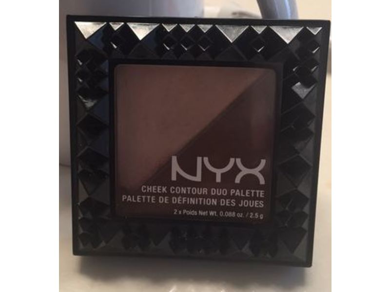 NYX Professional Makeup Cheek Contour Duo Palette, Double Date, 0.18 oz/2.5 g