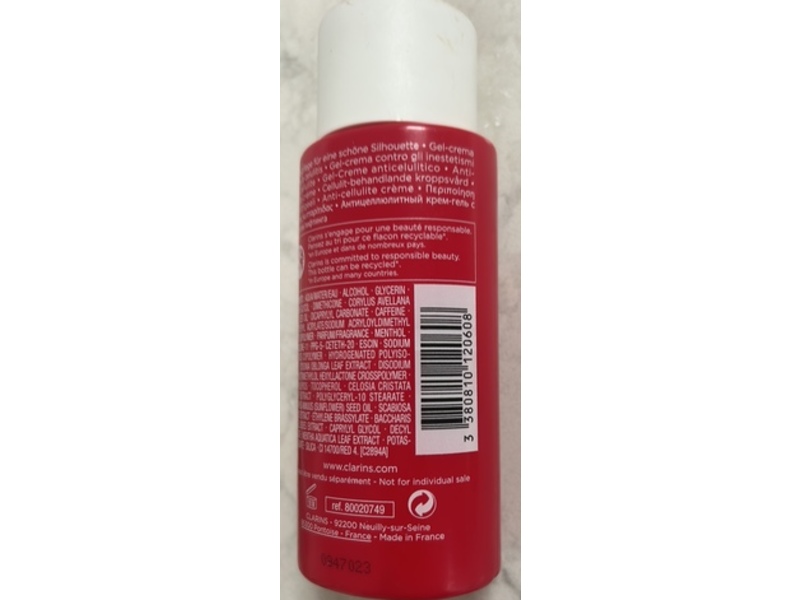 Clarins Paris Body Fit Anti-Cellulite Contouring Expert, 3.4 oz/100 mL