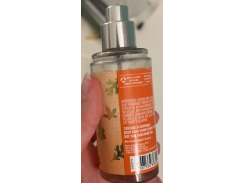 Bath & Body Works Fine Fragrance Mist, Pumpkin Cupcake, 2.5 fl oz/75 mL