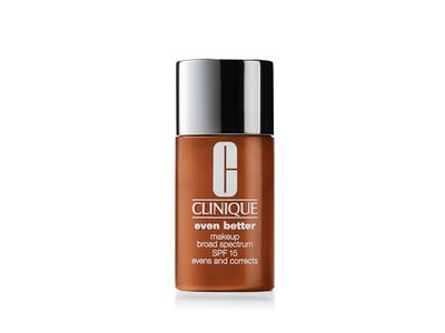 Clinique Even Better Makeup Evens & Corrects, SPF 15, WN 115.5 Mocha, 1 fl oz/30 mL