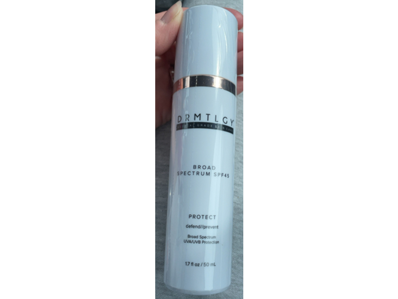 Drmtlgy Protect Sunscreen, SPF 45, 17 fl oz/50 mL