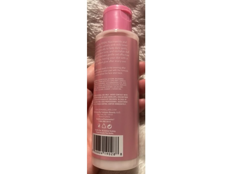 Dermasil Pink Milk Toner, PDRN, 4 fl oz/118 mL