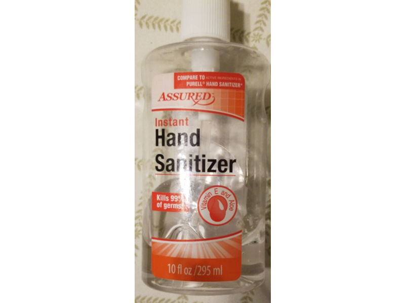 Assured Instant Hand Sanitizer, 10 fl oz/295 mL