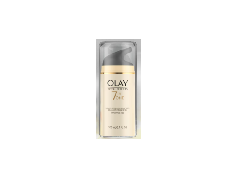 Olay Total Effects 7 In One Moisturizer&Sunscreen, SPF 15, 3.4 fl oz/100 mL