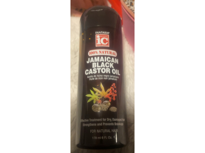 Fantasia Jamaican Black Castor Oil, 6 fl oz/178 mL
