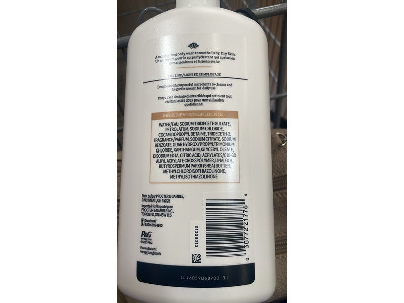 Ivory Deeply Moisturizing Body Wash, Notes Of Vanilla, 27 fl oz/798 mL