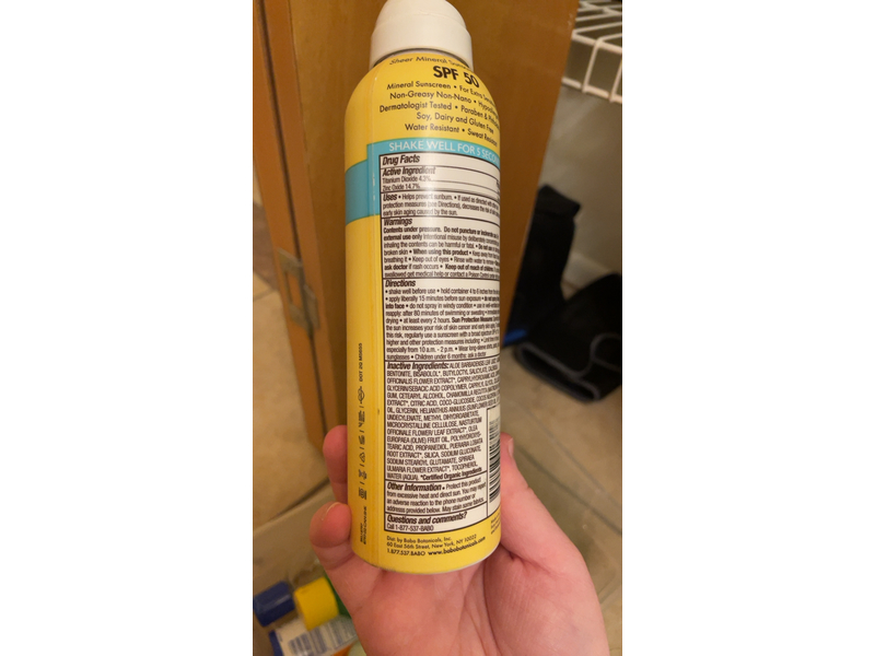 Babo Botanicals Sheer Mineral Sunscreen, Extra Sensitive Skin, SPF 50, 6 oz