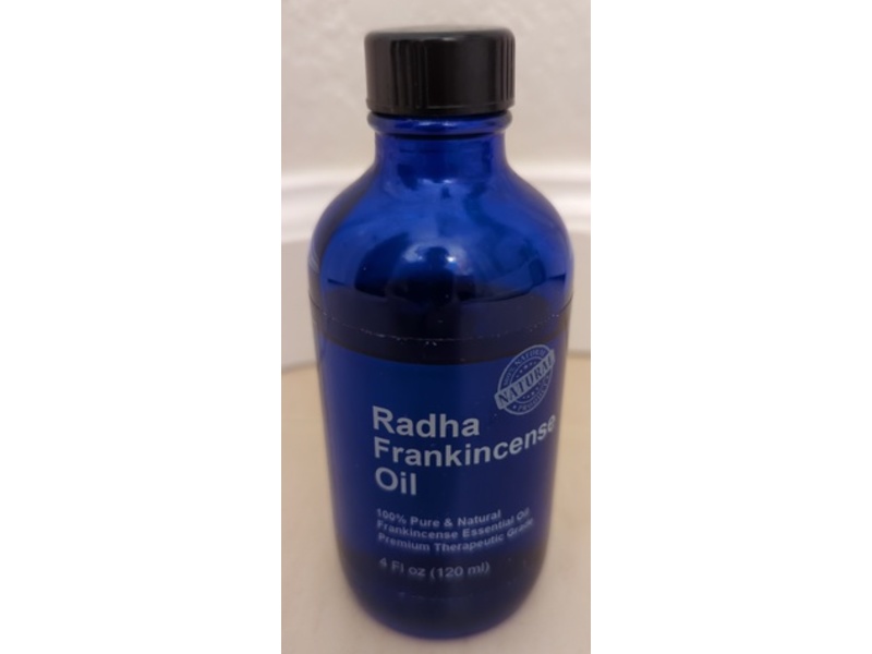 Radha Frankincense Oil, 4 fl oz/120 mL