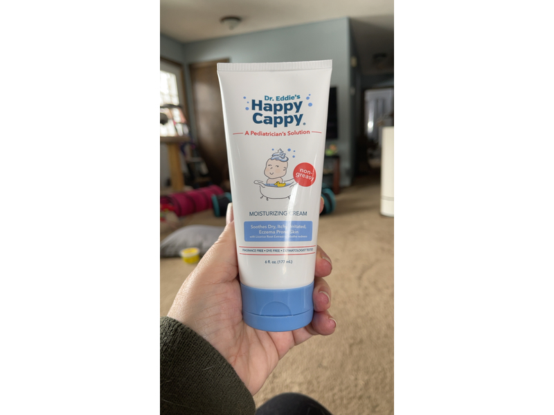 Happy Cappy Dr. Eddie's Moisturizing Cream, 6 fl oz/177 mL