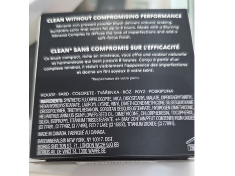 BareMinerals Gen Nude Powder Blush, That Peach Tho, 0.21 fl oz/6 g