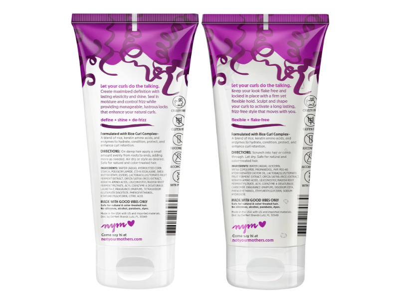 Not Your Mother's Curl Talk Frizz Control Sculpting Gel, 6 fl oz/177 mL, Pack Of 2