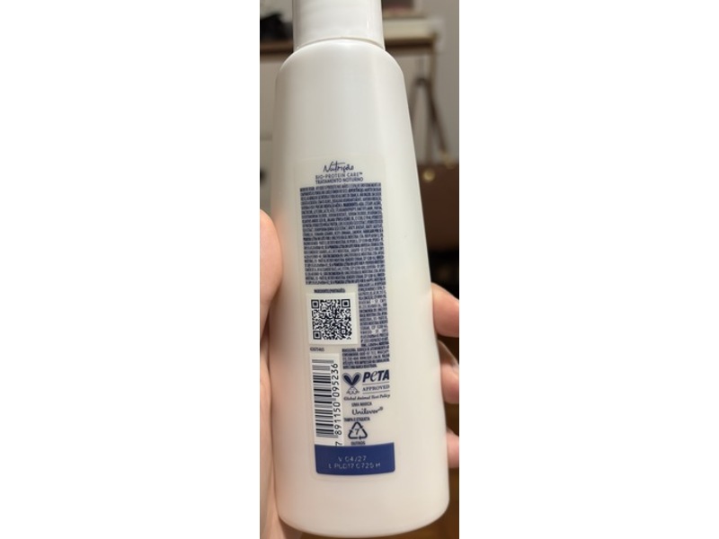 Dove Nutrition Night Hair Treatment, 175 mL