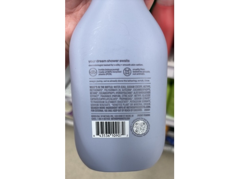 Method Dream Foam Foaming Body Wash, Sea Spray + Salt Air, 13.5 fl oz/399 mL