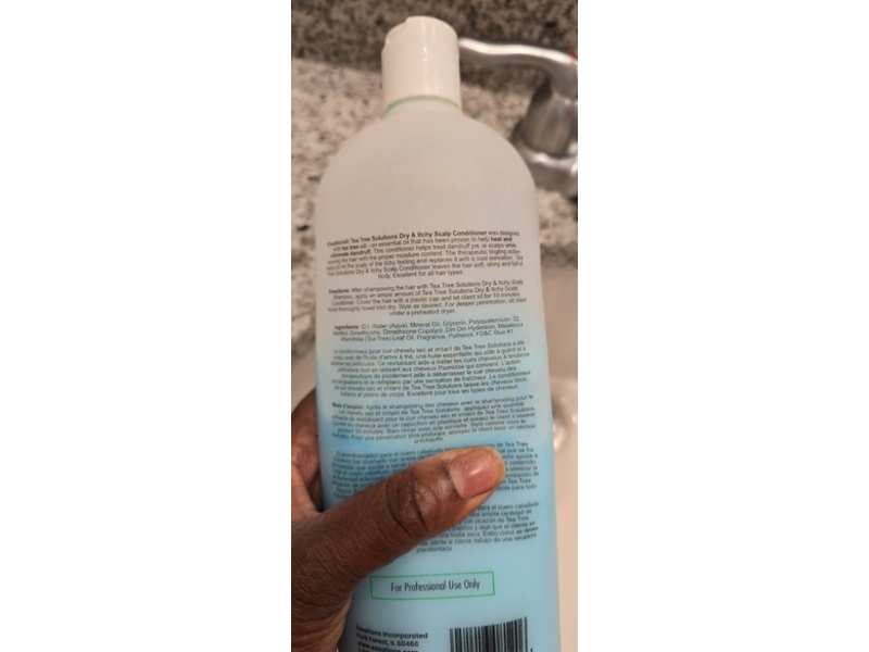 Essations Tea Tree Solutions Dry & Itchy Scalp Conditioner, 32 oz/946 mL