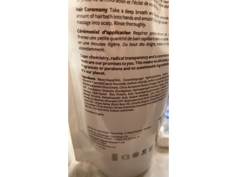 Innersense Organic Beauty Natural Color Awakening Hairbath Shampoo, 32 fl oz/946 mL