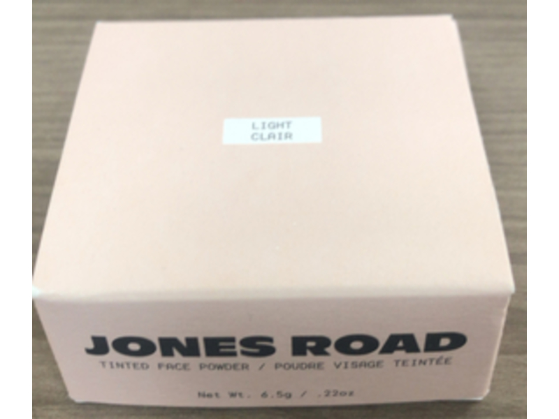 Jones Road Tinted Face Powder, Light, 0.22 fl oz/6.5 g
