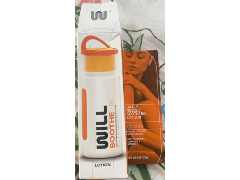 WILL Daily Muscle Soothing Lotion, 6 oz/170 g